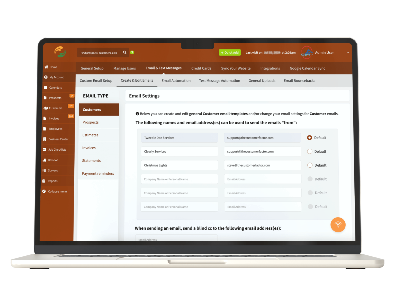 Features - The Customer Factor
