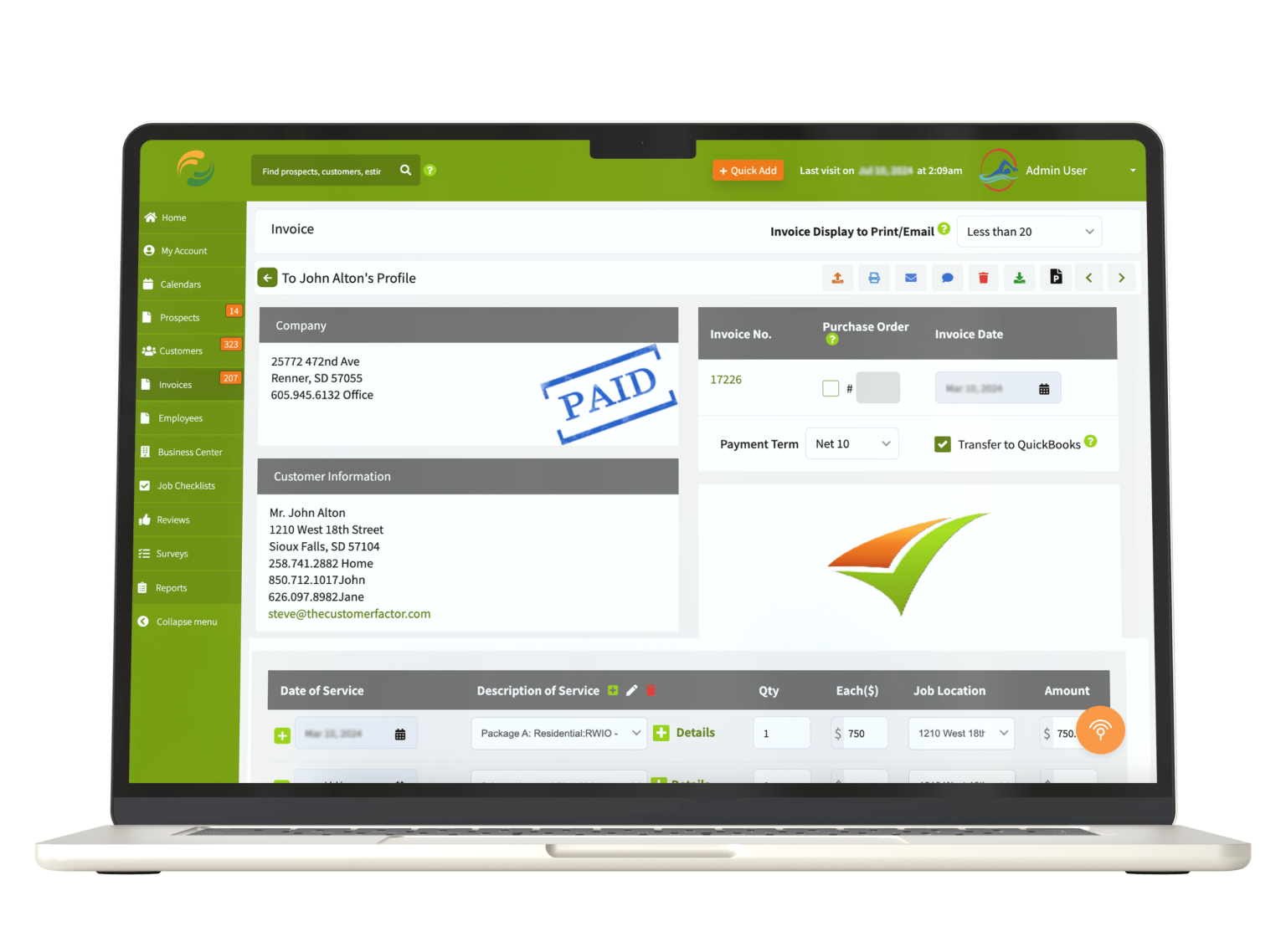 Features - The Customer Factor